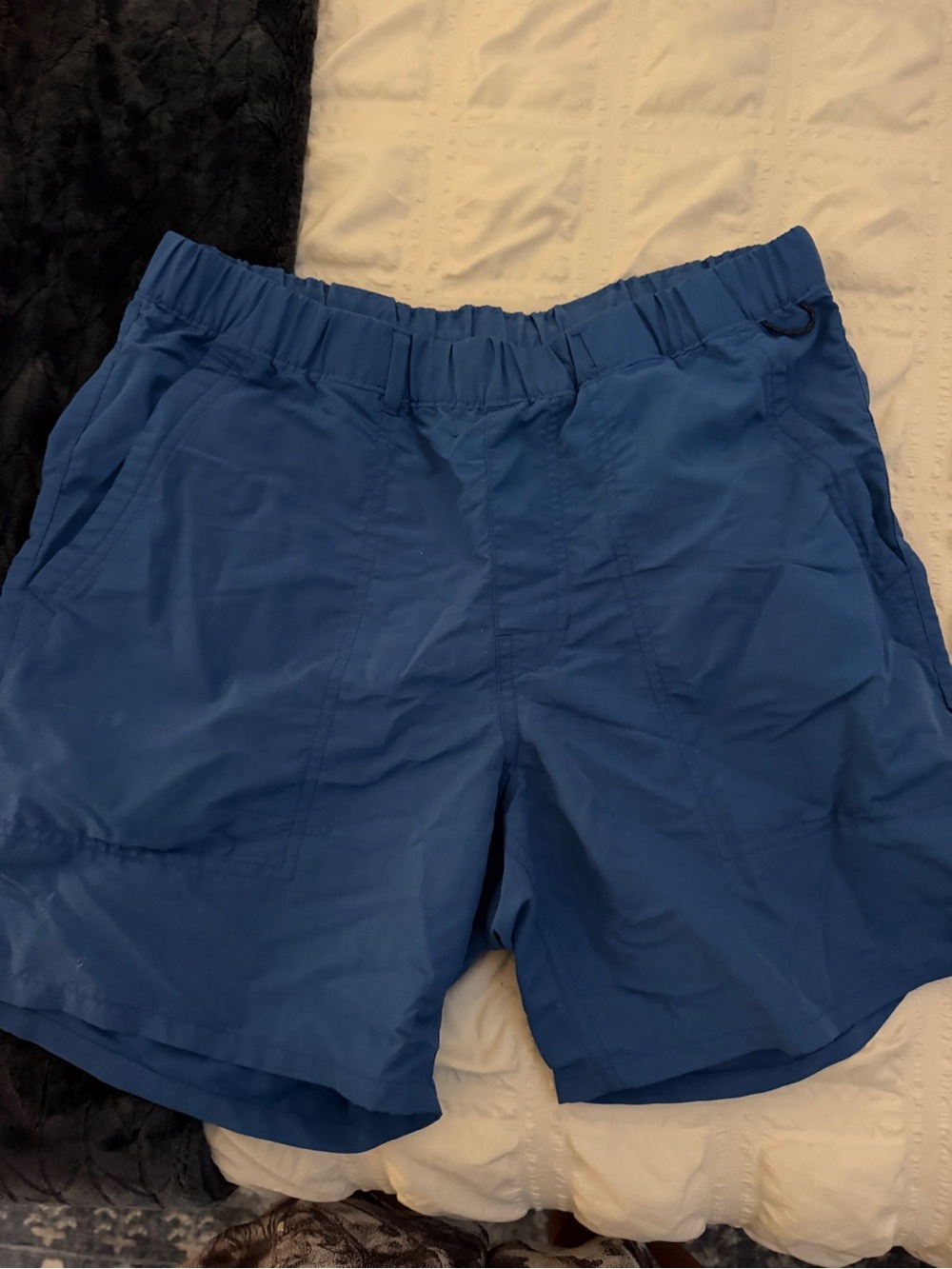 REI Men's Royal Blue Athletic Elastic-Waist Shorts